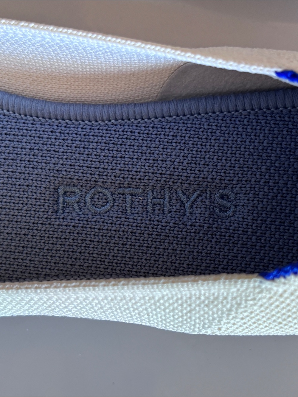 Rothy’s The Flower Flat Ivory Knit Ballet Flats NWOB Size 8 - Picture 5 of 8